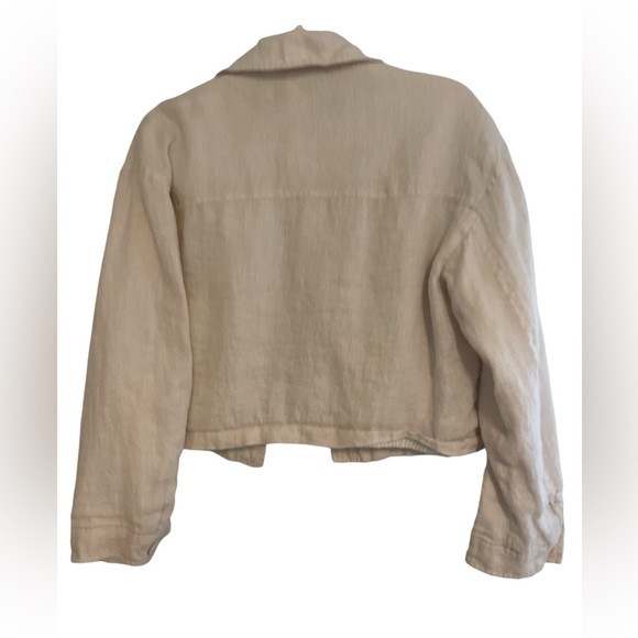 Zara Cropped Button Up Overshirt - Picture 5 of 5